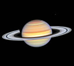 Saturn’s Ring Spokes: A Hubble Telescope Image