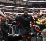 Andre Drummond shared a unique minute with his mommy after a big win for the Bulls