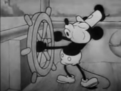 Pooh, now Mickey. In public domain, early Mickey Mouse variation will star in scary films