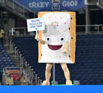 Ranking the finest bowl mascots of the season, consistingof the edible Pop-Tart and a giant container of mayo