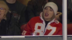 Lip-readers figured out what Taylor Swift was singing when Peacock videocameras were on her at the Chiefs videogame