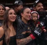 Social media reacts to Raquel Pennington’s vacant title win over Mayra Bueno Silva at UFC 297