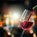 Gettingridof the biggest redwine glasses minimizes redwine offered in bars and clubs