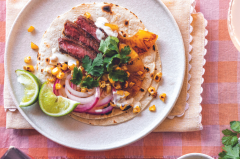 Tacos with Lime Crema