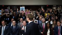Zuckerberg sayssorry to households at heated U.S. Senate hearing on social media kid security
