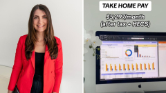 How Aussie task supervisor on a $100,000 income invests her earnings every month