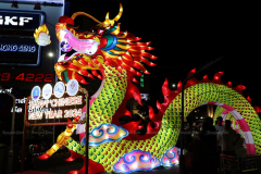 Yaowarat lit up for Lunar New Year 2024