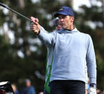 8 professionalathletes playing at the 2024 Pebble Beach Pro-Am, consistingof Tom Brady and Aaron Rodgers
