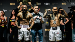 Photos: BKFC 57 weigh-ins and fighter faceoffs