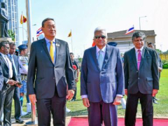 Debt-laden Sri Lanka marks Independence Day with Thai prime minister as visitor of honor