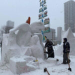 Sapporo Snow Festival opens with all Covid limitations eliminated
