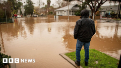 ‘Catastrophic’ flooding to hit California as bad weathercondition continues