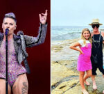 Pink found at renowned Aussie beach as she exposes kids’ response to being down under