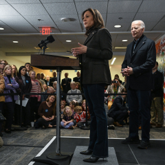 Kamala Harris Calls Special Counsel Report on Biden ‘Politically Motivated’