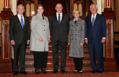Aussie Governor-General Hurley to checkout next week