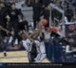 Augusto Cassia blocks Corey Floyd’s dunk attempt to secure Butler’s 75-72 win over Providence