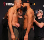 Photos: UFC Fight Night 236 weigh-ins, faceoffs