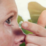 Contact lens eye infection can be treatable by tree substance