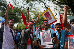Myanmar generals sentenced to death as 2 die in passport line