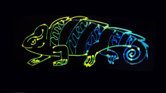 Chameleon-inspired tech 3D prints several colors from a single ink