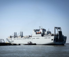 U.S. ship leaves Virginia to help in Gaza pier buildingandconstruction