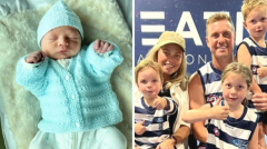 Geelong veteran Mitch Duncan and spouse Demi welcome 4th kid into the world