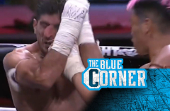 Video: Muay Thai fighter’s nose actually breaking in slow-mo looks unbelievable