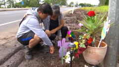 Household members satisfy at scene of triple-fatal crash on Bruce Highway, Maryborough