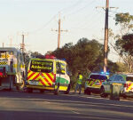 Guy eliminated in crash in Two Wells, South Australia