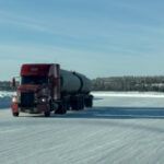 Moderate winterseason interfereswith ice roadway to Canadian diamond mines