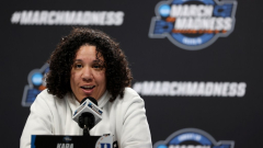 Kara Lawson playfully trolled the media by using a sweatshirt with 1 word on it