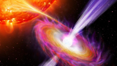 Astronomers observed jets of matter being expelled 3X the speed of light