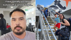 Father kicked off Jetstar flight after utilizing phone on tarmac