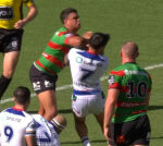 Latrell Mitchell put on report twotimes throughout Rabbitohs’ heavy loss to Warriors