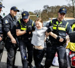 Greta Thunberg launched after Dutch environment demonstration arrest, rejoins demonstration and is jailed onceagain