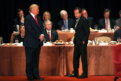 Trump carries in $50.5 million at charityevent with Wall Street heavyweights