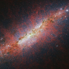 NASA’s James Webb Telescope Probes Starburst Galaxy Messier 82
