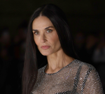 Age-defying Demi Moore, 61, stuns in transparent gown at Dolce and Gabbana occasion in Milan, Italy