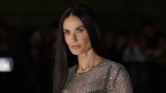 Age-defying Demi Moore, 61, stuns in transparent gown at Dolce and Gabbana occasion in Milan, Italy