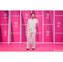 Daniel Br�hl Attends the Canneseries Pink Carpet Premiere for Disney+ Original Series “Becoming Karl Lagerfeld”