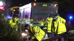 One dead, child among injured in bus and car crash at Rouse Hill