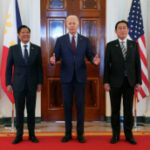 UnitedStates, Japan, Philippine leaders program unified front versus China