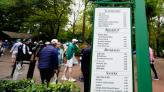 The Masters food rates are the just thing resistant to inflation