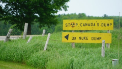 In an Ontario town split over a nuclear dump website, the fallout is over how they’ll vote on the future