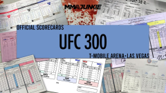 UFC 300: Official scorecards from Las Vegas