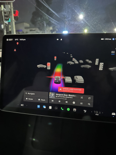 Tesla User Interface V12 functions fullscreen Autopilot visualisations for non-Beta carsandtrucks