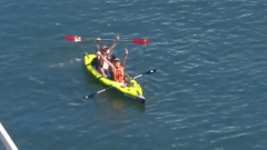 MLB fans were in wonder after Patrick Bailey’s home run landed straight into a kayak on McCovey Cove