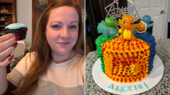 Why this young mum bakes cakes for completestrangers