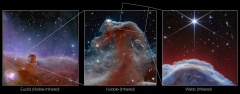 Webb catches the sharpest infrared images of the leading of renowned horsehead nebula