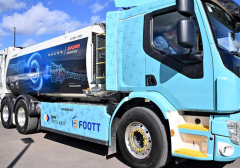 FOOTT takes out the garbage with a 265KWh Volvo FE electrical waste truck